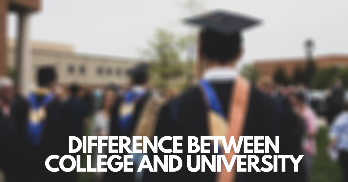 What Is the Difference Between a College and a University?